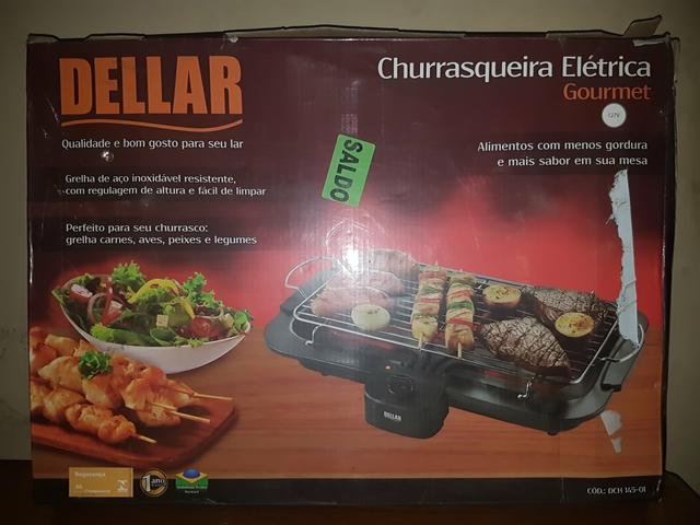 Churrasqueira elétrica gourmet Dellar