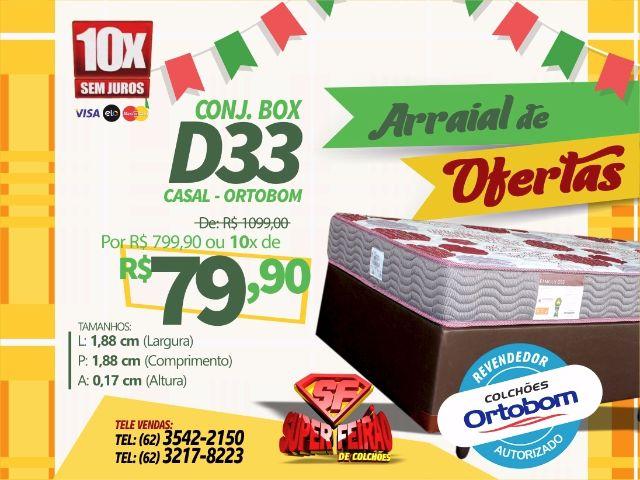 Colchões em Oferta | Promoção D33, Casal Ortobom