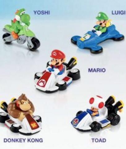 Coleção Super Mario kart - McDonald's