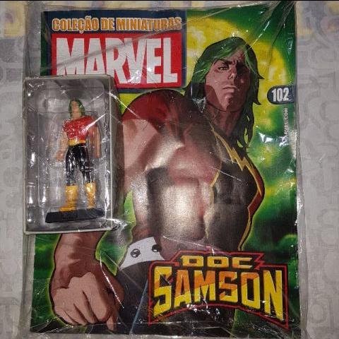 Coleção de miniaturas Marvel 102 - Doc Samson