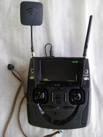 Drone Hubsan 501s trasmissor radio fpv