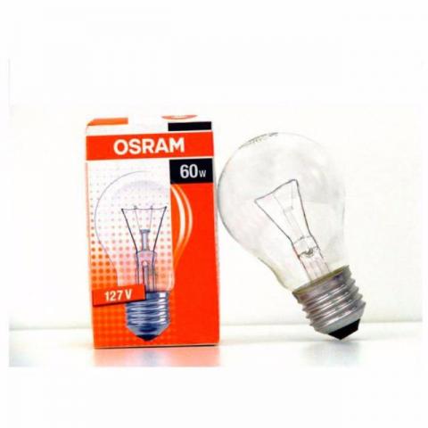 Lampada incandescente 60w osram - 220volts