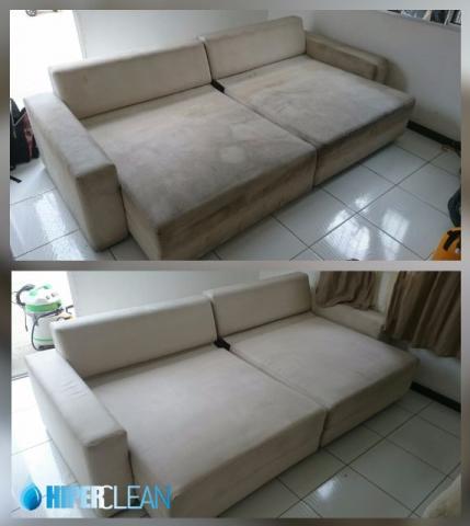 Limpeza e higienização de sofá/Colchão/Estofado