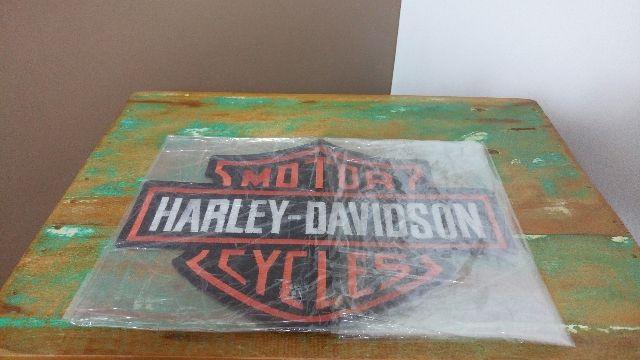 Patch - Bordado Harley-davidson - Novo - Sem Uso - Lindo