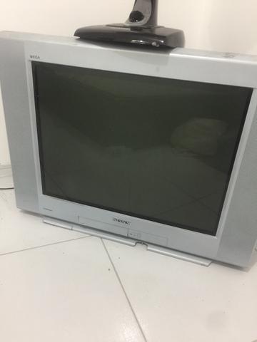 Tv 29 Sony com controle tela plana