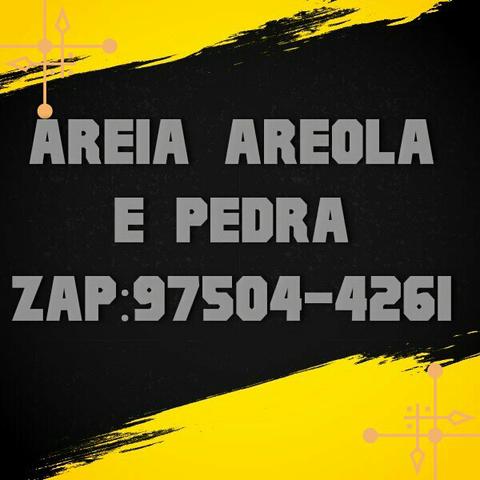 Areia lavada e pedra super promoção