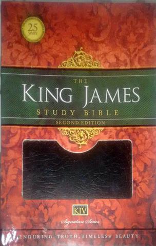 Biblia de Estudos KJV - Segunda Edição - Inglês