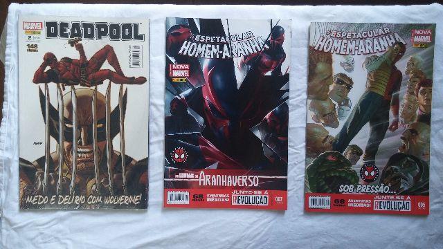 HQ's Deadpool Brochura, Deadpool nova marvel e Homem Aranha