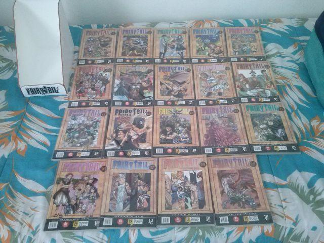 Lote Mangas Panini Fairy Tail e One Piece + Brinde cdz