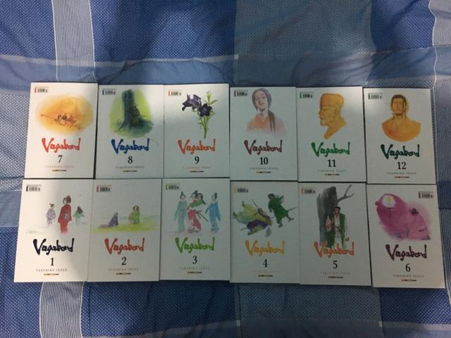 Manga Vagabond volumes 1 ao 12