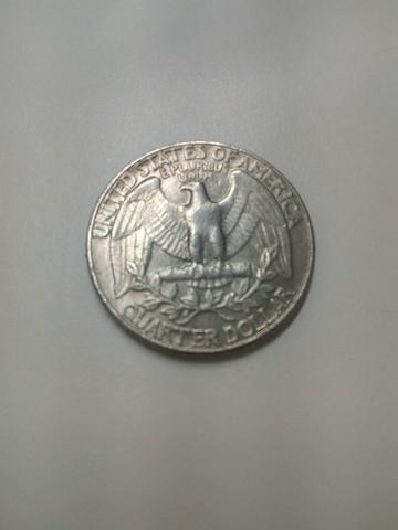 Moeda Guarter dollar