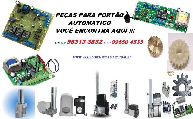 Placa para portao de garagem 