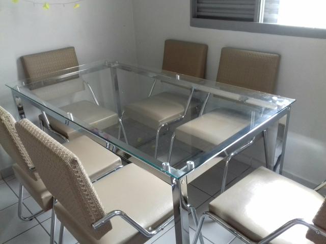 Sala de Jantar 7 peças modecor pérola