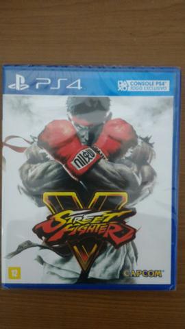 Street Fighter V - PS4 Novo