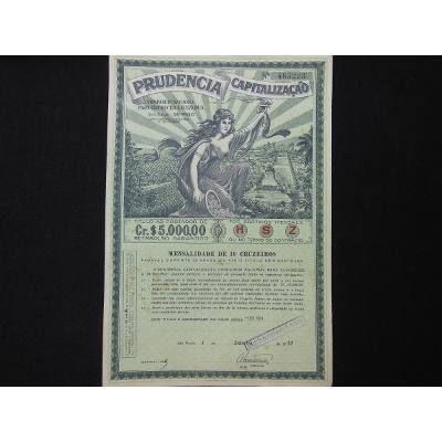  - Título Prudência Capitalização 