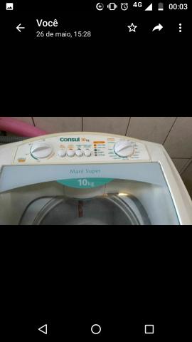 Vendo máquina lavar 10 kg consul R$ 