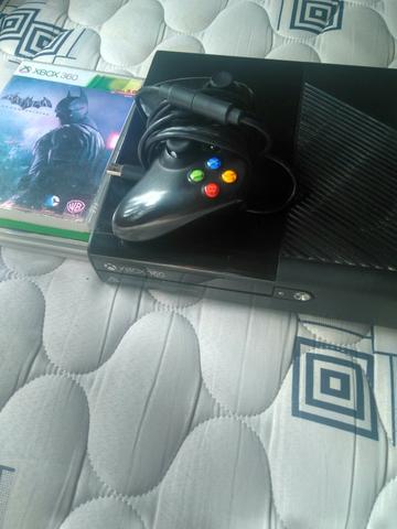Xbox 360 slim Destravado + controle, jogos, atualizado