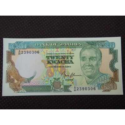  - Zambia 20 Kwacha FE