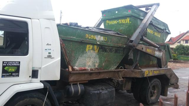 Cacamba de entulhoe calica a partir de 140