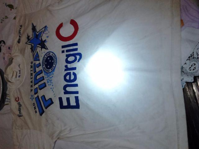 Camisa do Cruzeiro autografada