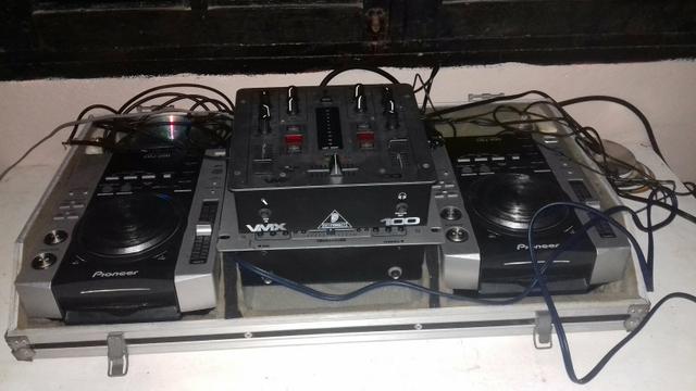 Cdj200 e Mixer