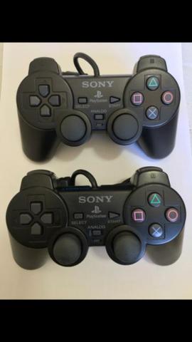 Controle Playstation 2 - Original Sony Seminovo (Play 2 Ps2