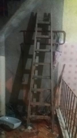 Escada e régua d embouço