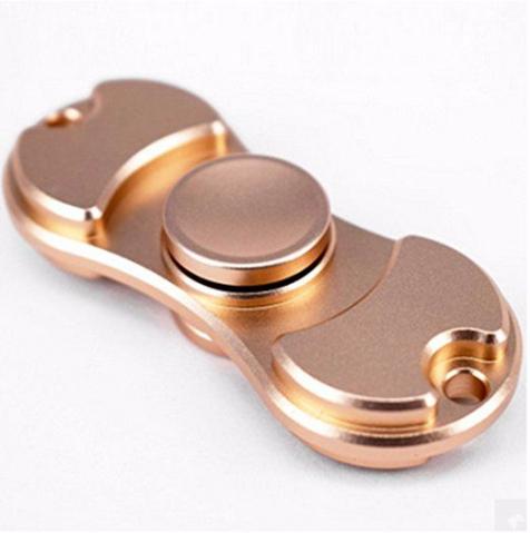 Fidget Hand Spinner Premium Dourado - Anti Stress Ansidedade