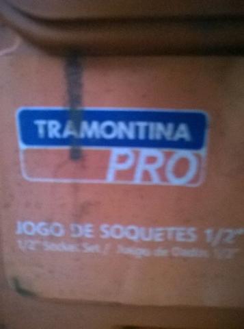 Jogo De Chave Soquete 1/2 Tramontina Pro