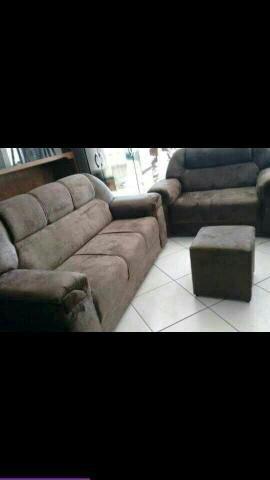 Lindos SOFAS 2e3 lugares pronta entrega e NOVOS !frete