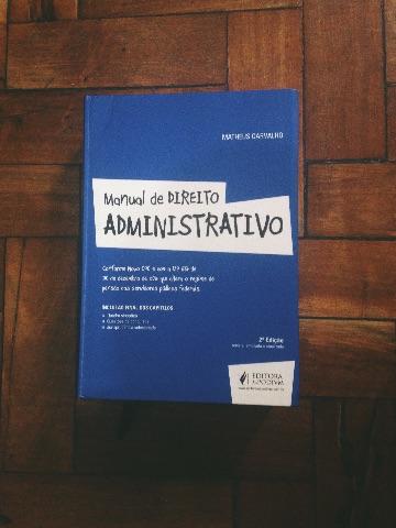 Livro Manual de Direito Administrativo NOVO