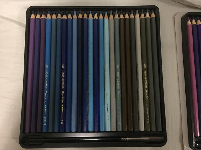 Lápis de cor Mondeluz 72 cores
