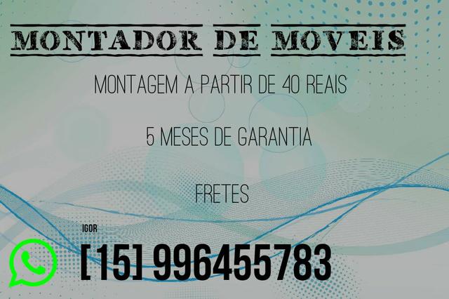 Montador de moveis preço justo!