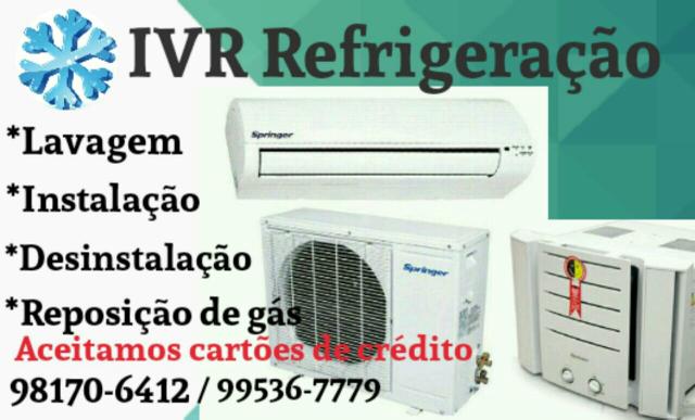 Pessoal fazemos serviço em ar condicionado