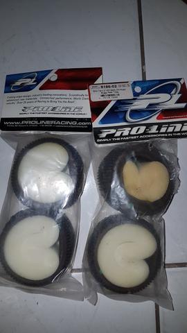 Pneus Proline para automodelo 1/16
