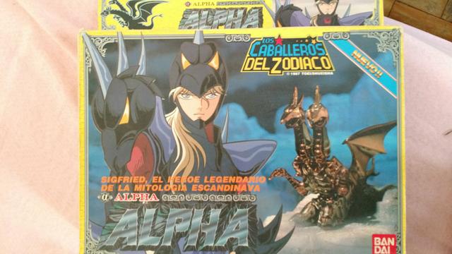 Sigfried de Alpha - Cavaleiros do Zodíaco Bandai