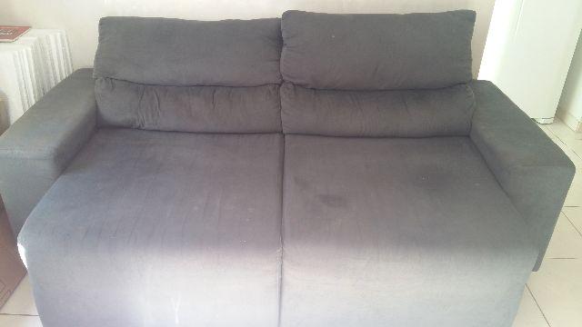 Sofá retrátil 2 3 lugares 