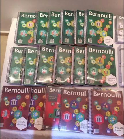 Apostilas bernoulli 6v impecáveis