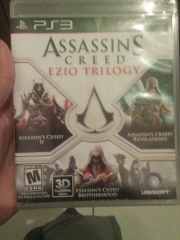 Assassin's Creed Ezio Trilogy trocoo por God of War ou
