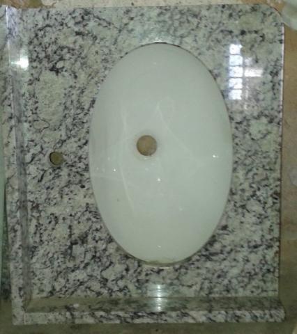 Bancada Banheiro Granito Arabesco