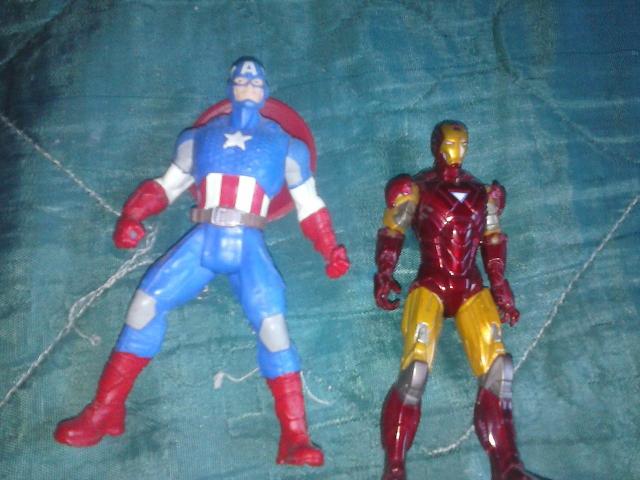 Capitao america e homem de ferro