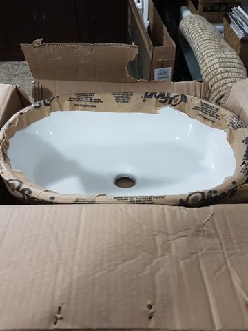 Cuba de apoio para banheiros