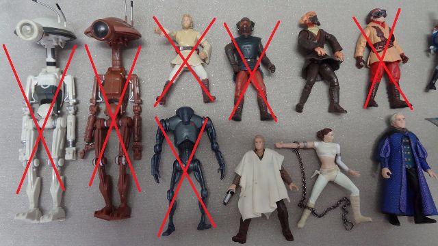 Figuras de Ação Action Figures Star Wars Diversas