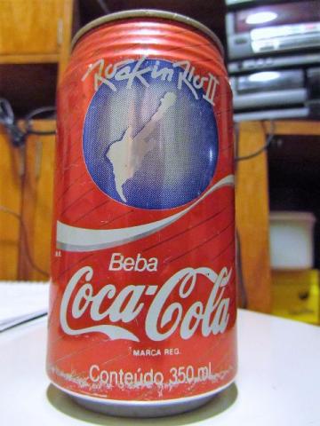 Latinha Coca-Cola Rock in Rio II ()