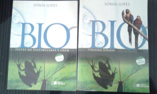 Livro Bio Volume Único De Sonia Lopez, Editora Saraiva