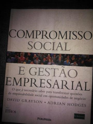 Livro Compromisso Social E Gestão Empresarial