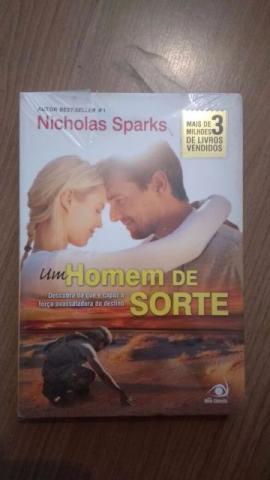 Livro Um Homem de Sorte Nicholas Sparks