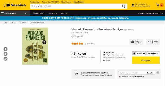 Mercado Financeiro 17ª ed. - Autor: Eduardo Fortuna