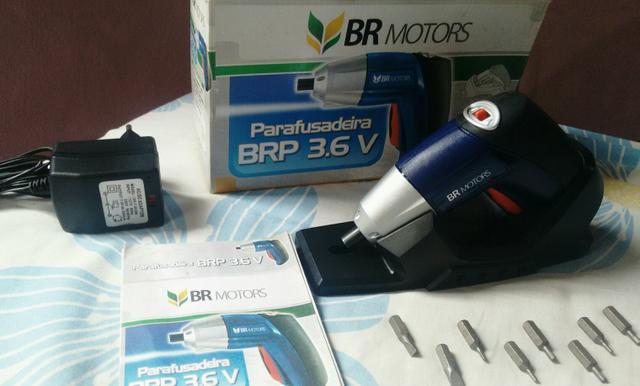 Parafusadeira BR Motors 3.6v Bivolt