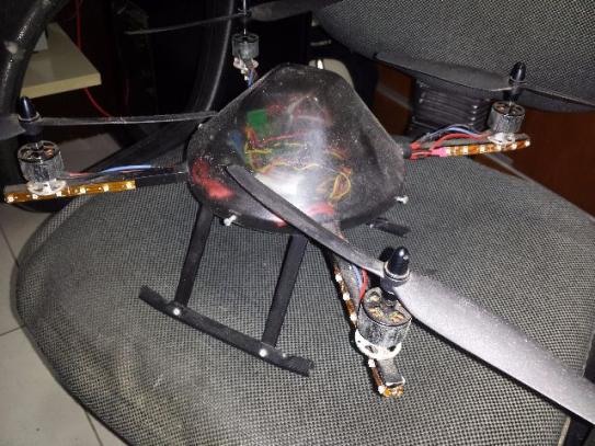 Quadricoptero Drone 60cm 2kg MTOW 2KG Profissional